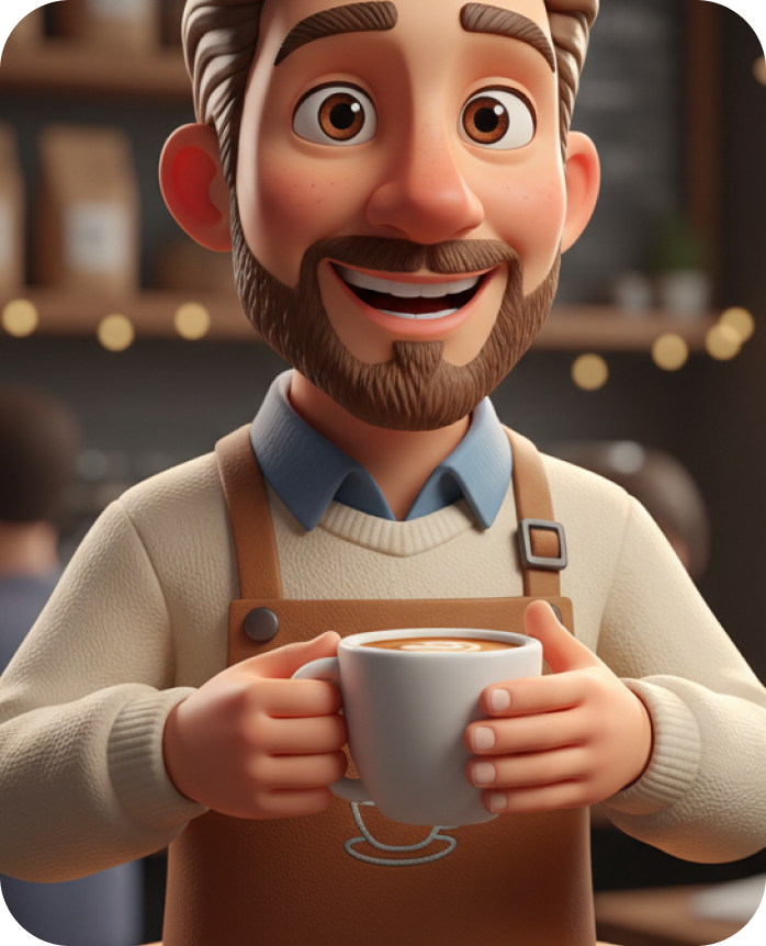 John, Coffee Leads AI barista